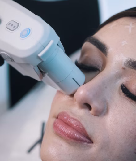 Zonas de tratamiento con Ultherapy facial
